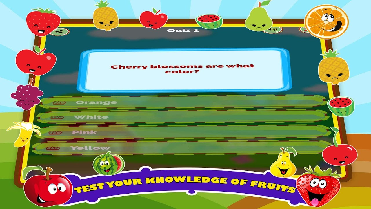 Fruits Азбука для детей скачать бесплатно Детские на Android из каталога  RuStore от The Learning Apps - Educational Apps for kids