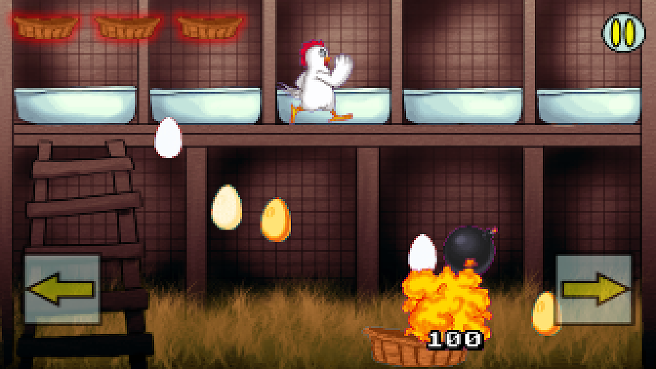 Angry Chicken: Classic. скачать бесплатно Аркады на Android из каталога  RuStore от Spyro Merianos