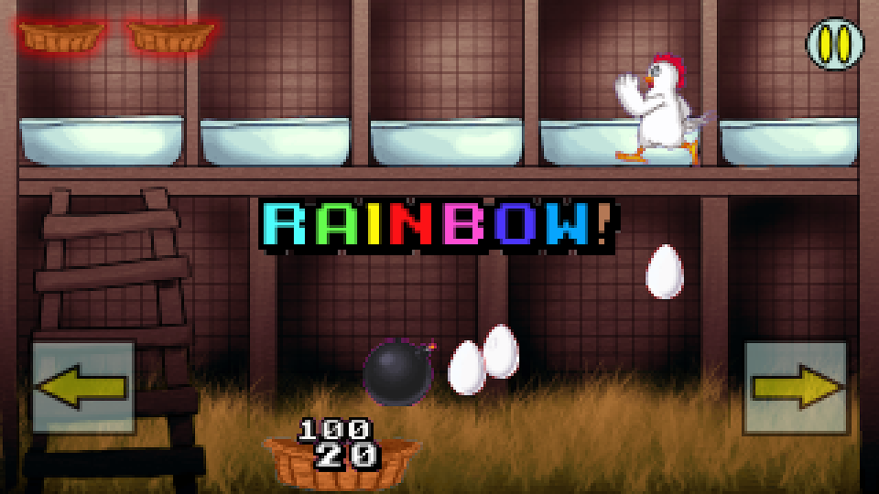 Angry Chicken: Classic. скачать бесплатно Аркады на Android из каталога  RuStore от Spyro Merianos