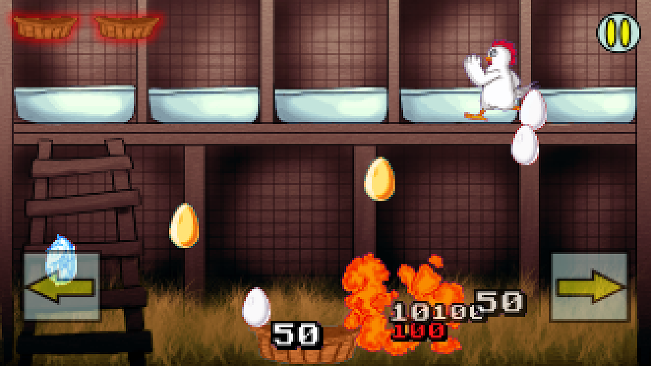 Angry Chicken: Classic. скачать бесплатно Аркады на Android из каталога  RuStore от Spyro Merianos