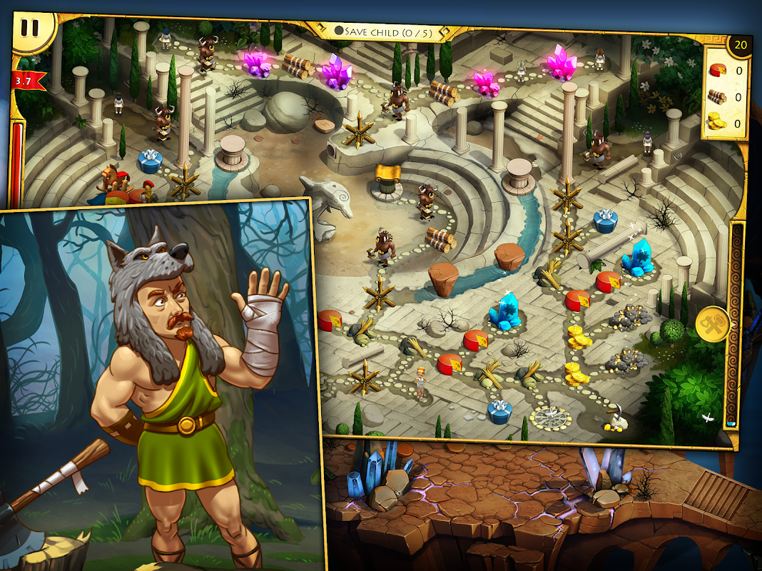 12 Labours of Hercules V (Platinum Edition) скачать бесплатно Приключения  на Android из каталога RuStore от JetDogs