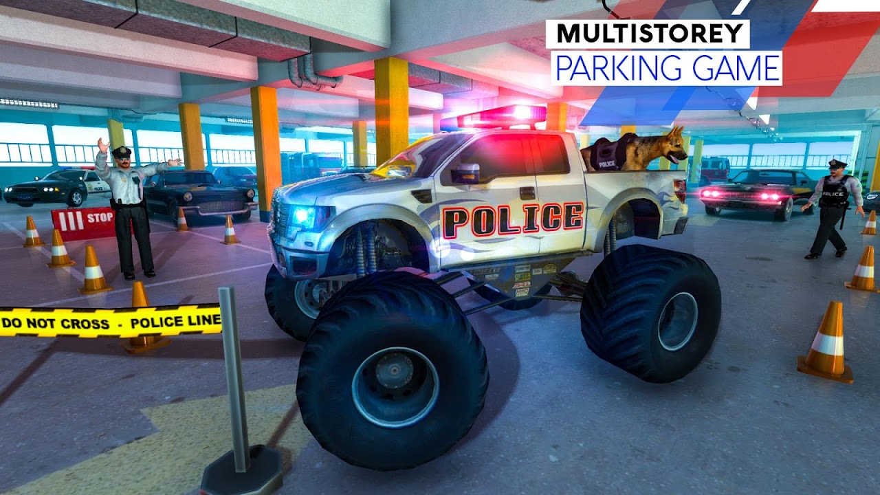 US Police Dog Transport: Multi Level Parking Game скачать бесплатно  Симуляторы на Android из каталога RuStore от Hardip somani