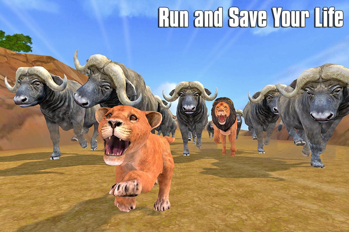 The Lion Simulator: Animal Family Game скачать бесплатно Симуляторы на  Android из каталога RuStore от GamesCastle