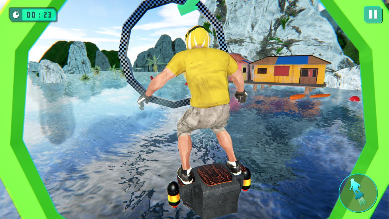 Jetpack Flyboard- Water Race скачать бесплатно Гоночные на Android из  каталога RuStore от RedMatrix Studio