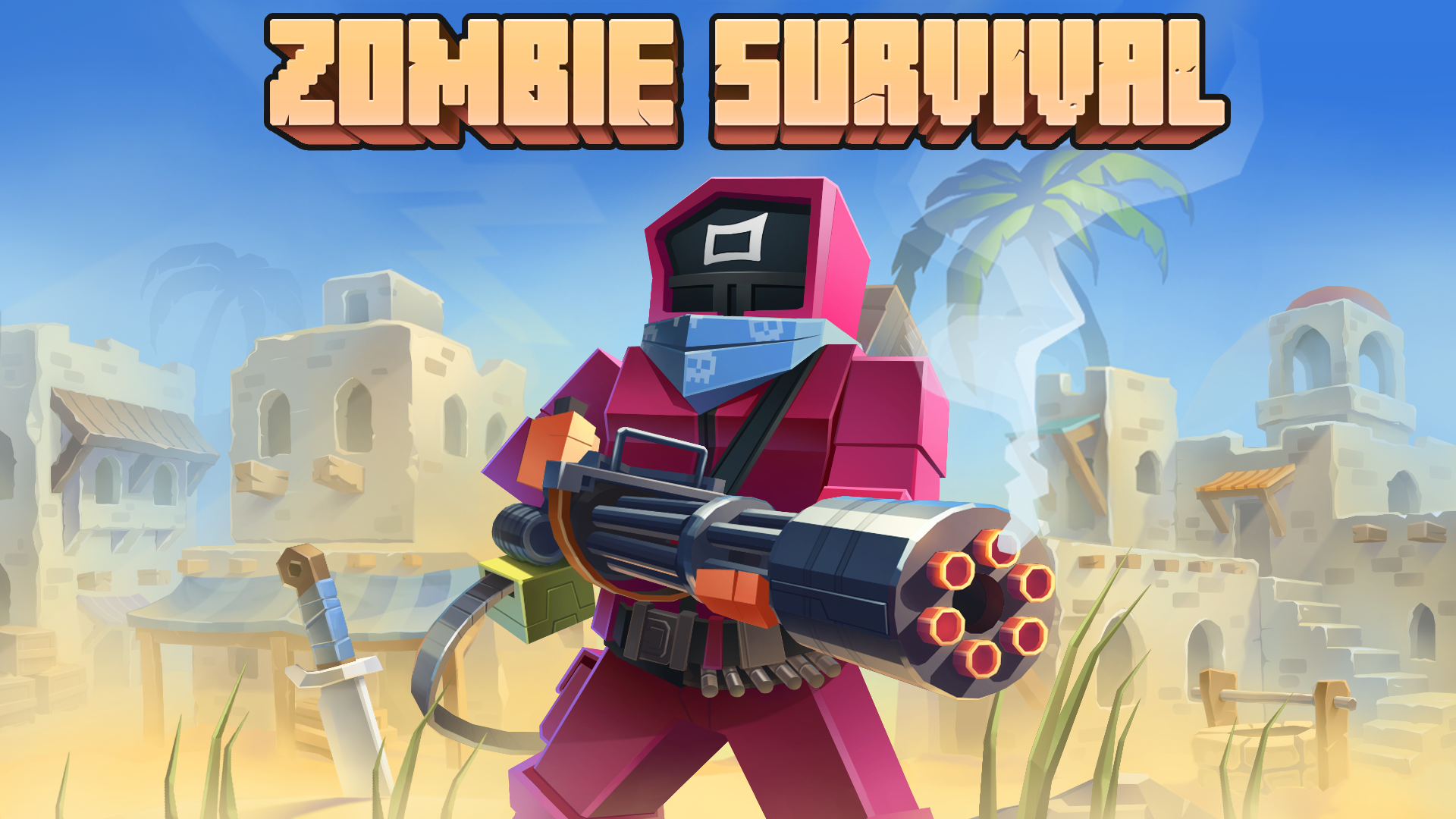 Pixel Combat: Zombies Strike скачать бесплатно Экшен на Android из каталога  RuStore от Avega Games