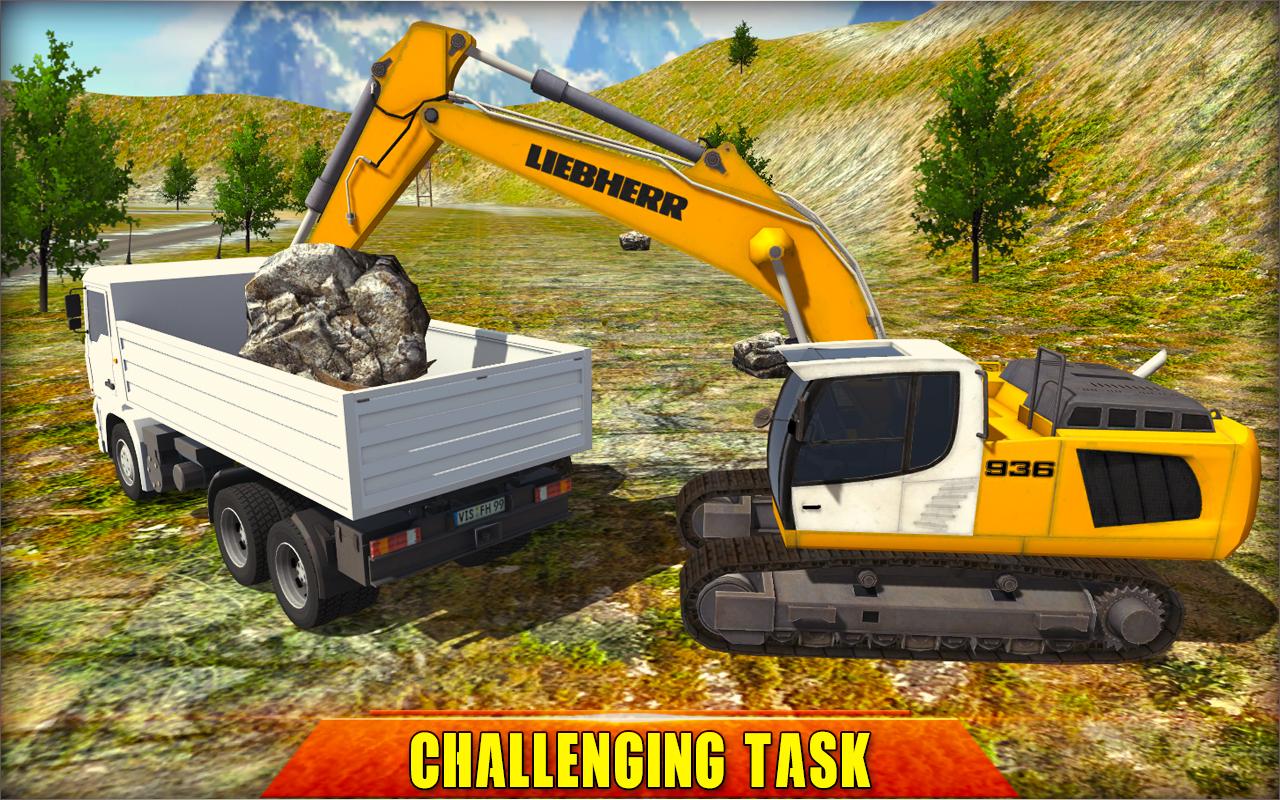 Heavy Excavator Crane Simulator 2018 скачать бесплатно Симуляторы на  Android из каталога RuStore от Apex Fun Games