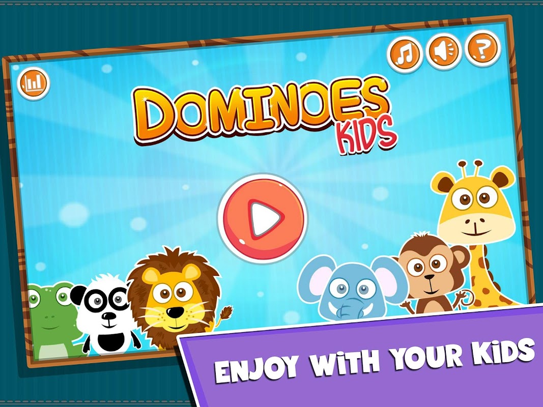 Dominoes Kids скачать бесплатно Настольные игры на Android из каталога  RuStore от Maysalward