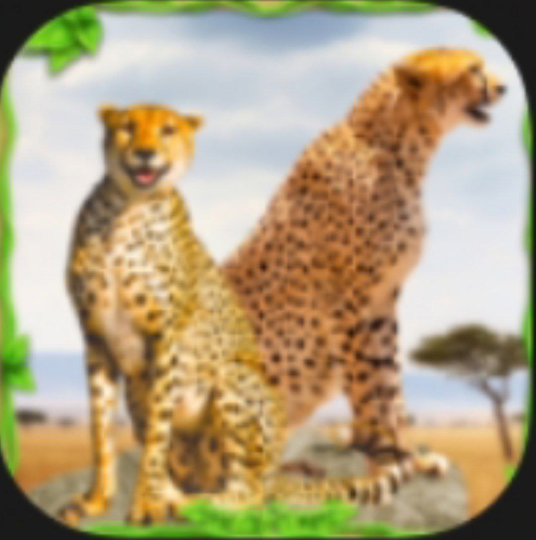 Furios Cheetah Family Simulator скачать бесплатно Симуляторы на Android из  каталога RuStore от Tap 2 Simulate - Wild Animals Simulators