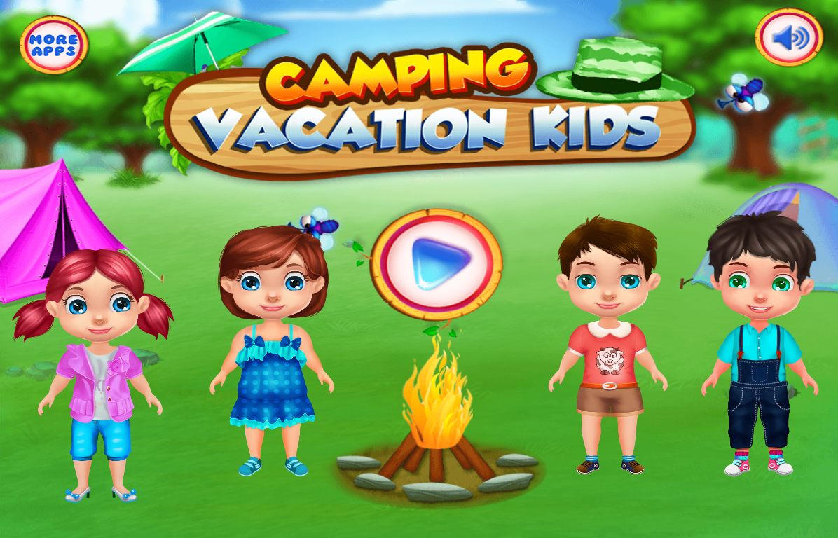 Camping Vacation Kids Games скачать бесплатно Симуляторы на Android из  каталога RuStore от BATOKI