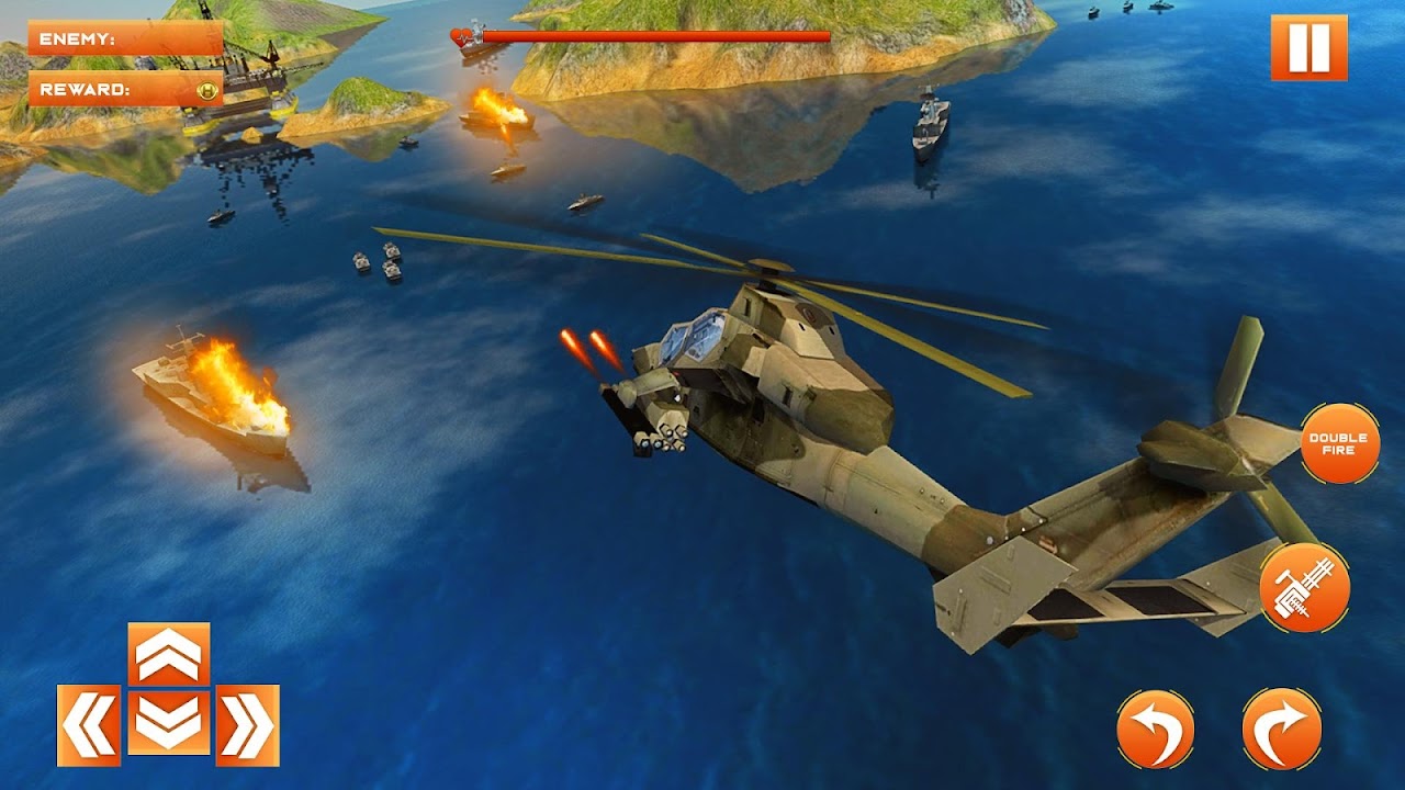 Gunship Battle Strike Navy Helicopter Shooting 3d скачать бесплатно  Симуляторы на Android из каталога RuStore от FilesStudio