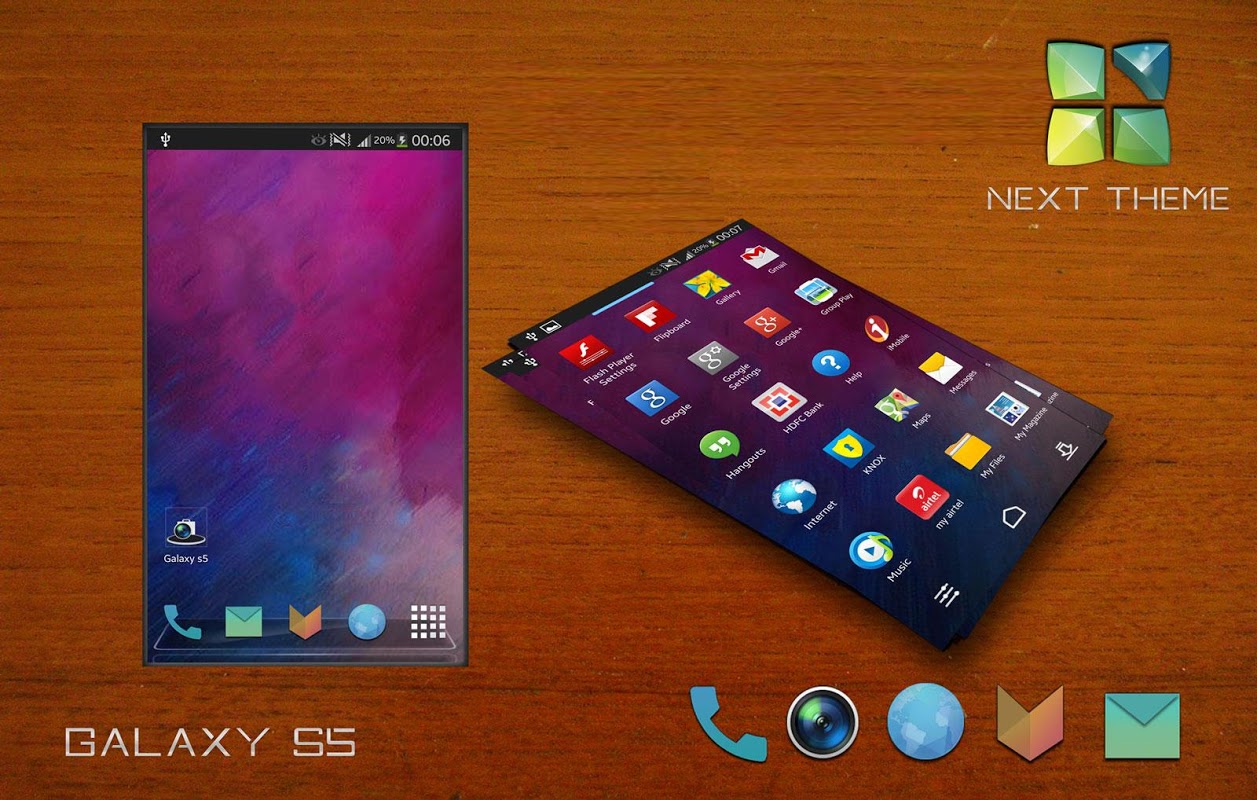 Galaxy s5 next launcher theme скачать бесплатно Полезные инструменты на  Android из каталога RuStore от Servomate technologies