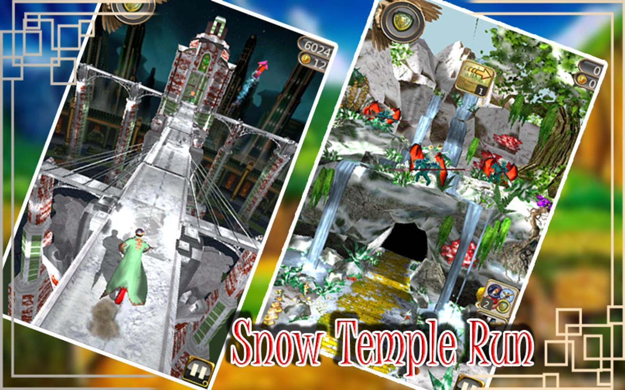 Snow Temple Run скачать бесплатно Экшен на Android из каталога RuStore от  Zuma studio