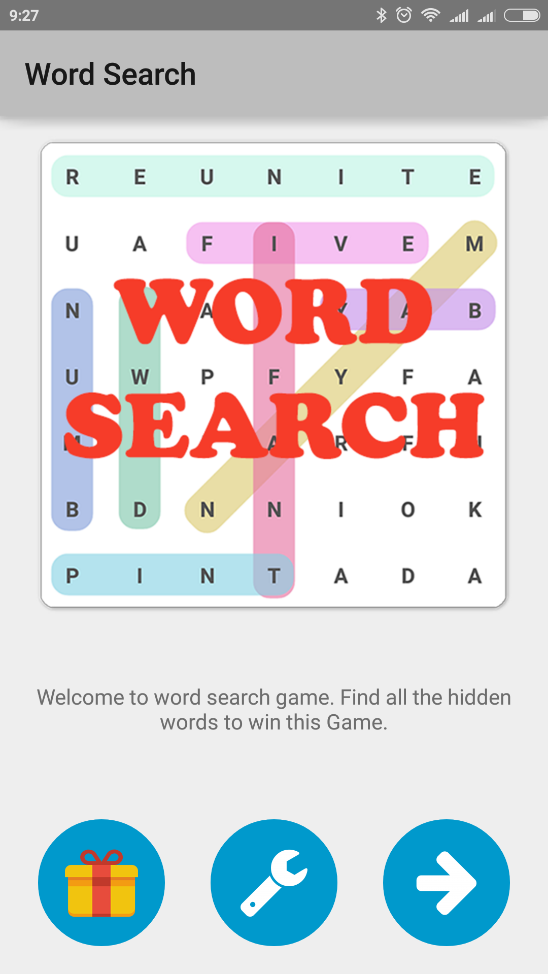 Word Search - поиск слов скачать бесплатно Словесные на Android из каталога  RuStore от techyeesolutions