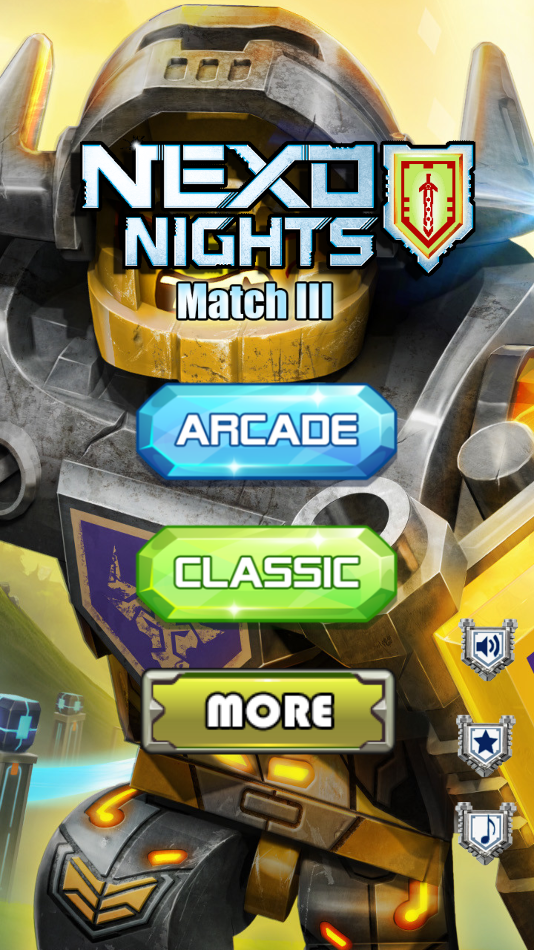 Nexo Knights Match 3 скачать бесплатно Казуальные на Android из каталога  RuStore от Loyal Games