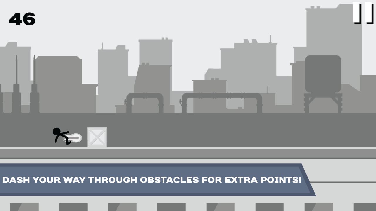 Stickman Rooftop Runner скачать бесплатно Аркады на Android из каталога  RuStore от Two Thumbs