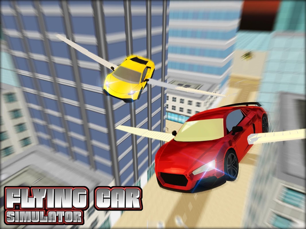 Flying Jet Car Simulator 3D скачать бесплатно Гоночные на Android из  каталога RuStore от MegaByte Studios