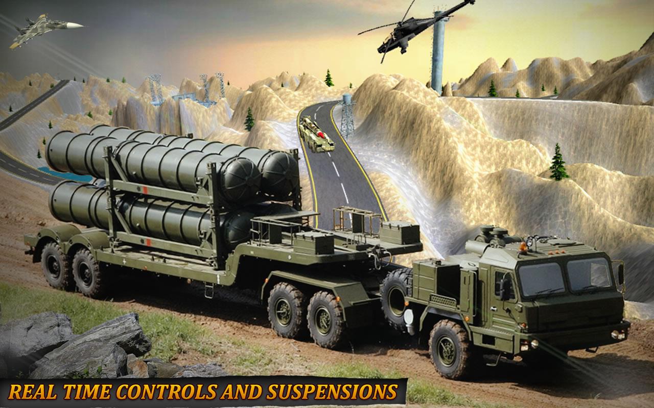 Army Missile Transport Driver скачать бесплатно Симуляторы на Android из  каталога RuStore от HATCOM Inc.