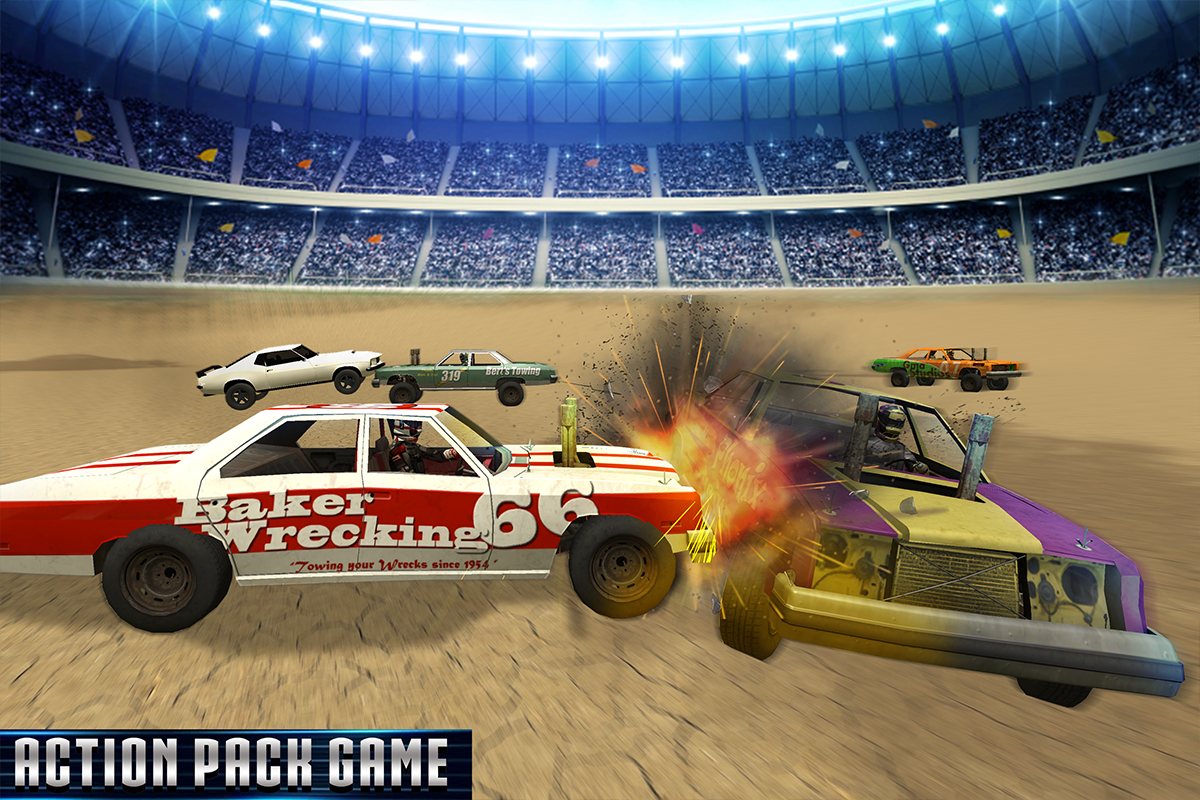 Demolition Derby Cars War скачать бесплатно Экшен на Android из каталога  RuStore от Action Uni