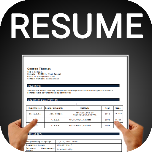 Cvs application. Resume Builder. Resume maker.