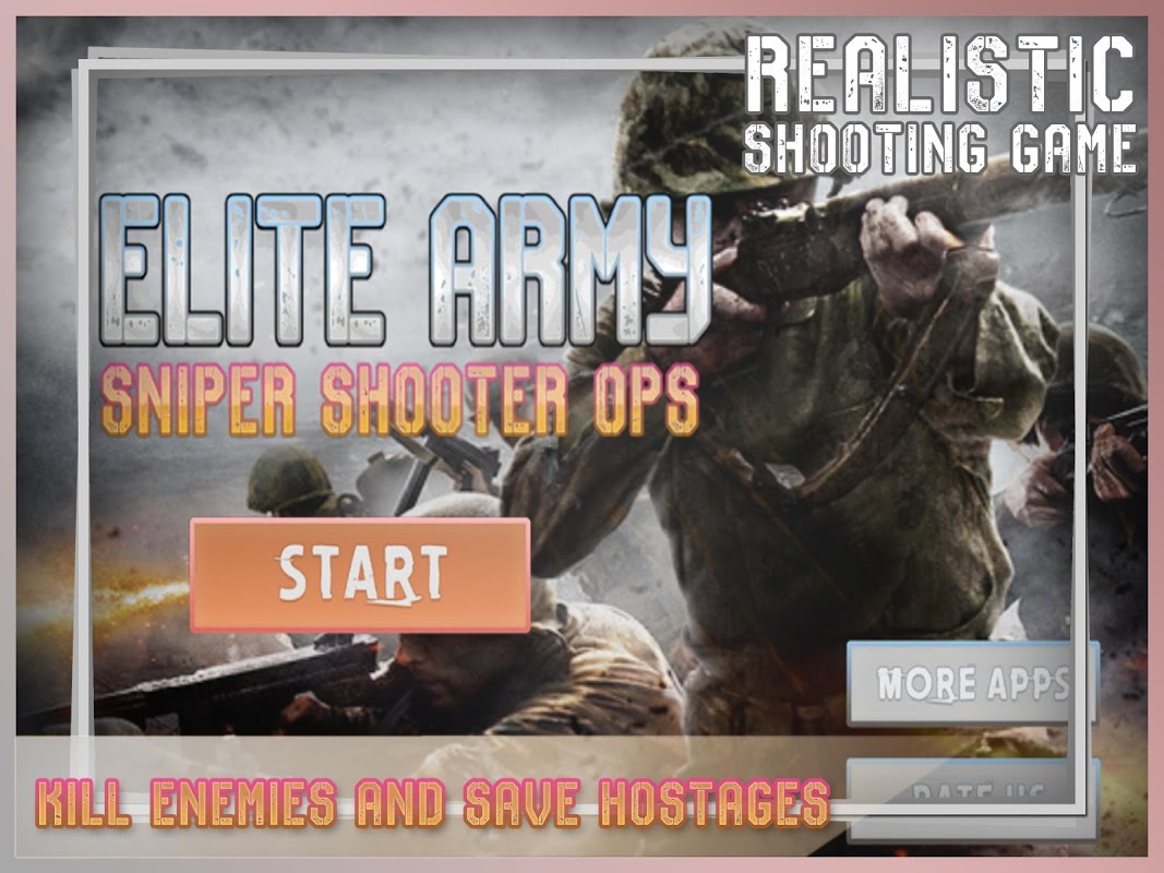 Elite Army Sniper Shooter Ops скачать бесплатно Шутеры на Android из  каталога RuStore от LingoGames