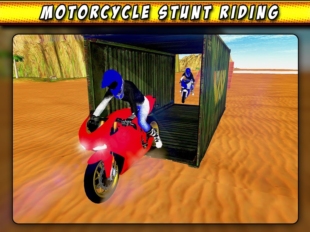 Bike Race Пляж Stunt Mania 3D скачать бесплатно Гоночные на Android из  каталога RuStore от greenchillistudios