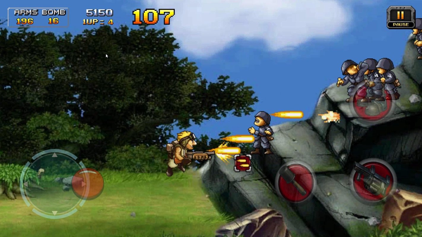 Rambo Metal Slug скачать бесплатно Экшен на Android из каталога RuStore от  jhon david