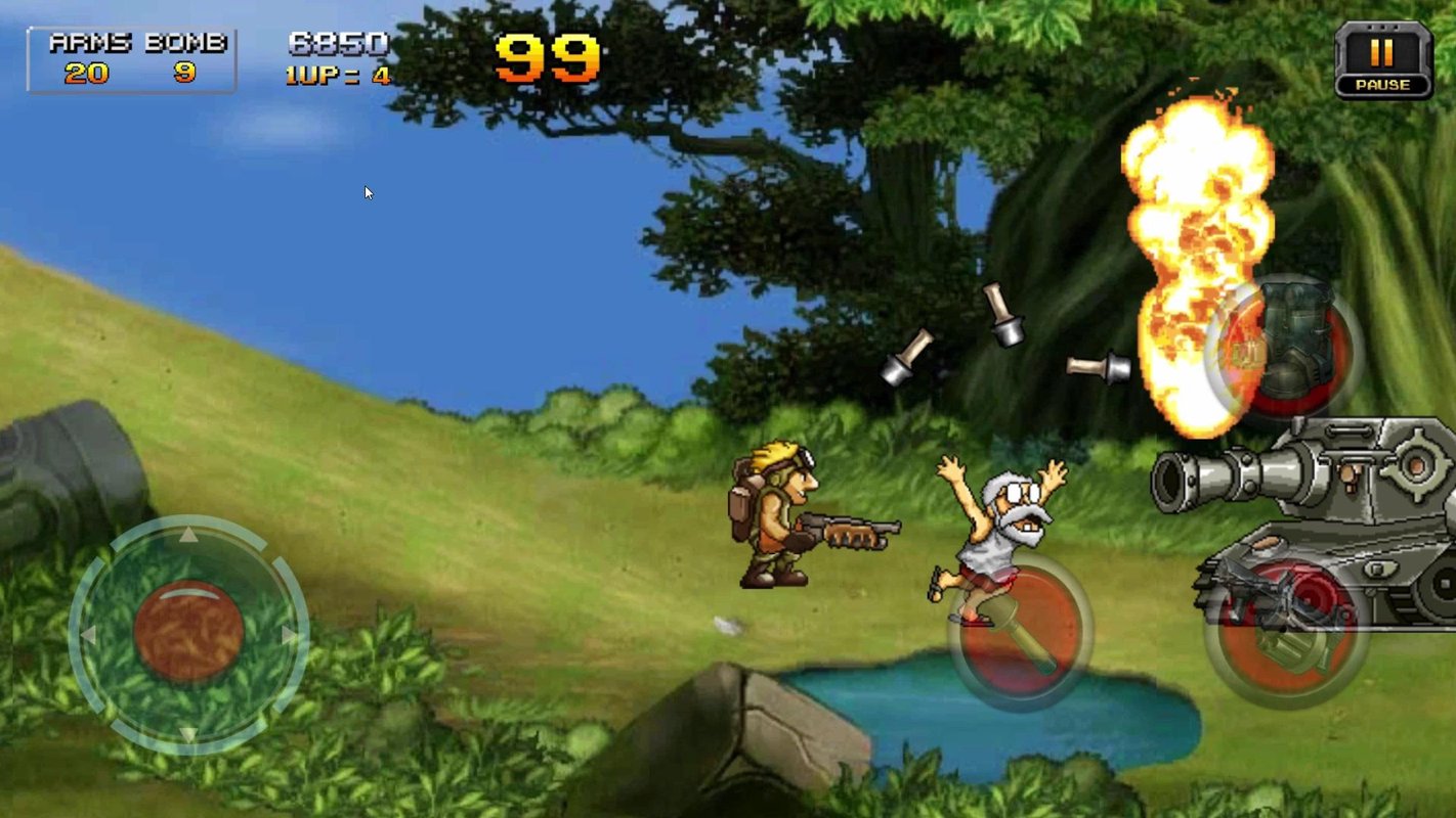 Rambo Metal Slug скачать бесплатно Экшен на Android из каталога RuStore от  jhon david