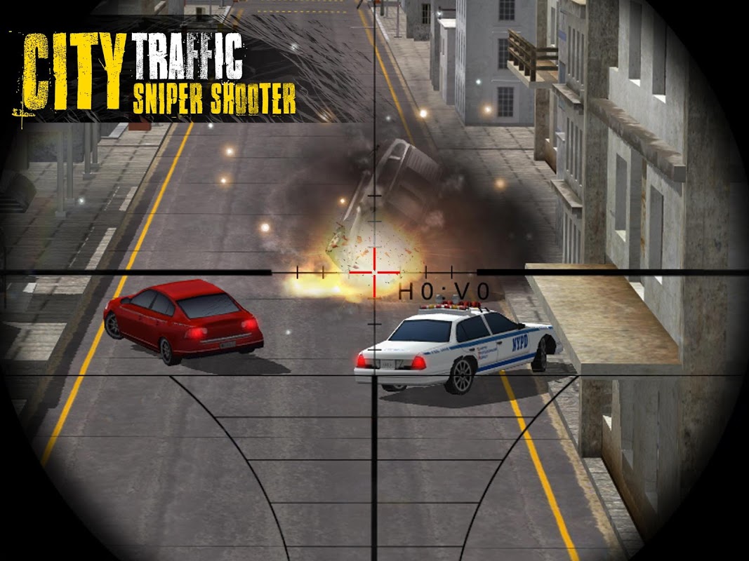 Город Traffic Sniper Shooter скачать бесплатно Симуляторы на Android из  каталога RuStore от MegaByte Studios