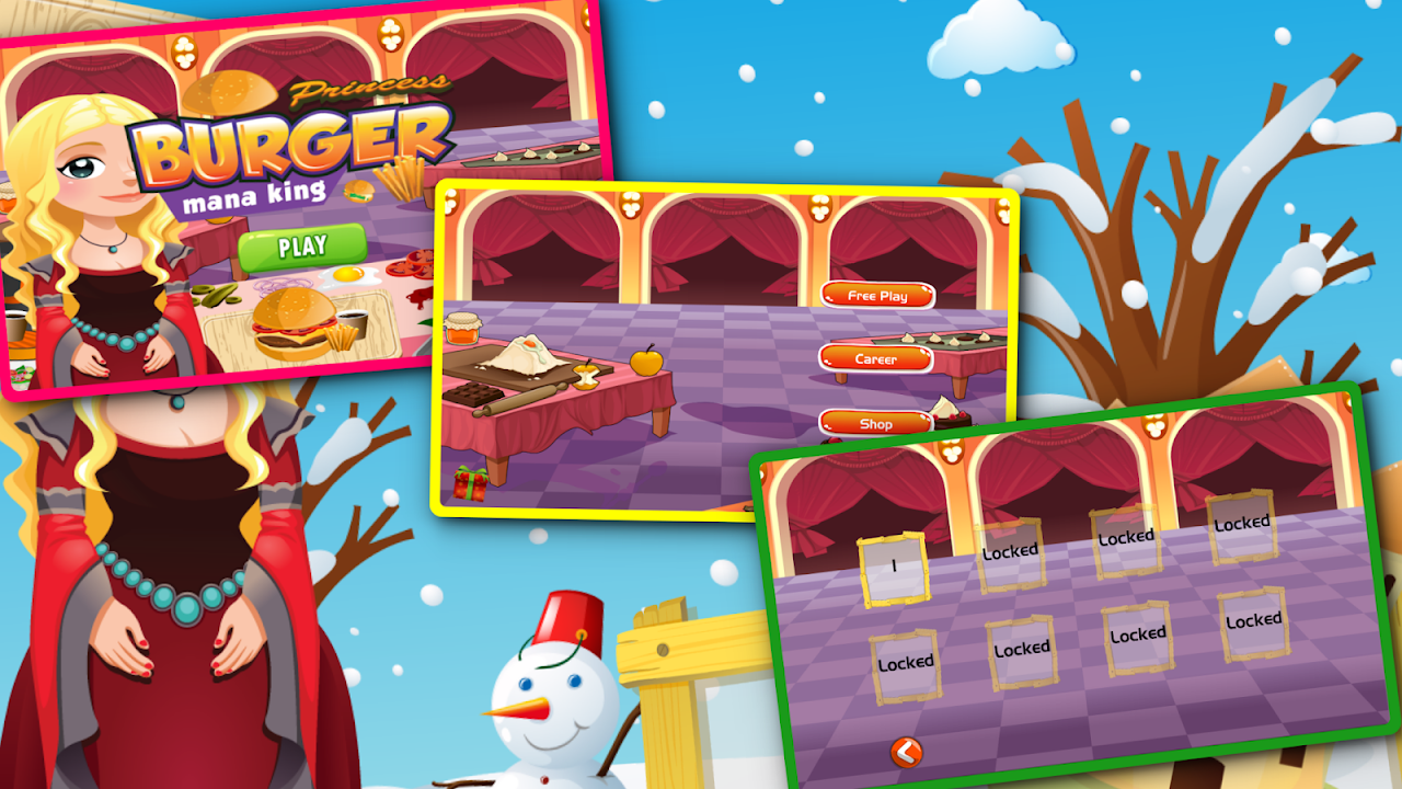 Games Princess Maker Star 2 - Burger And Fast Food скачать бесплатно  Детские на Android из каталога RuStore от Pang Ko Studio