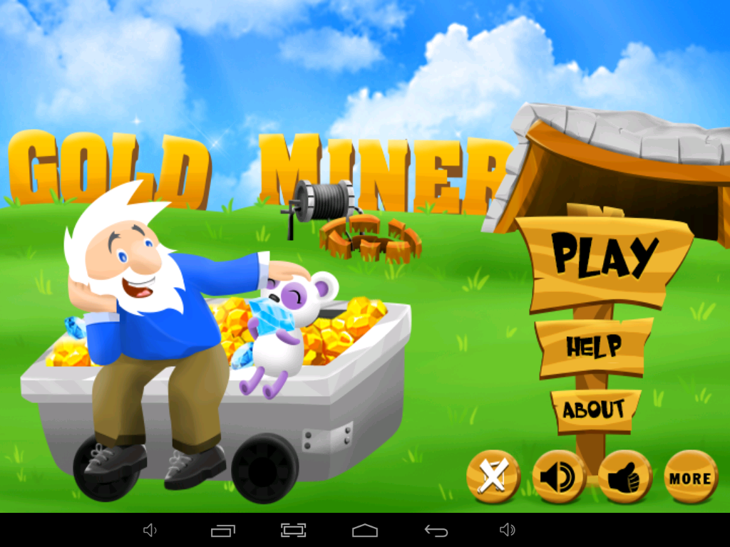 Gold Miner:Gold Rush Game скачать бесплатно Аркады на Android из каталога  RuStore от kidsworldapps