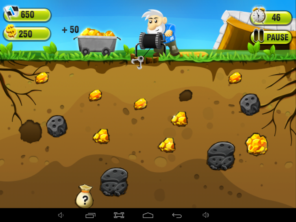 Gold Miner:Gold Rush Game скачать бесплатно Аркады на Android из каталога  RuStore от kidsworldapps