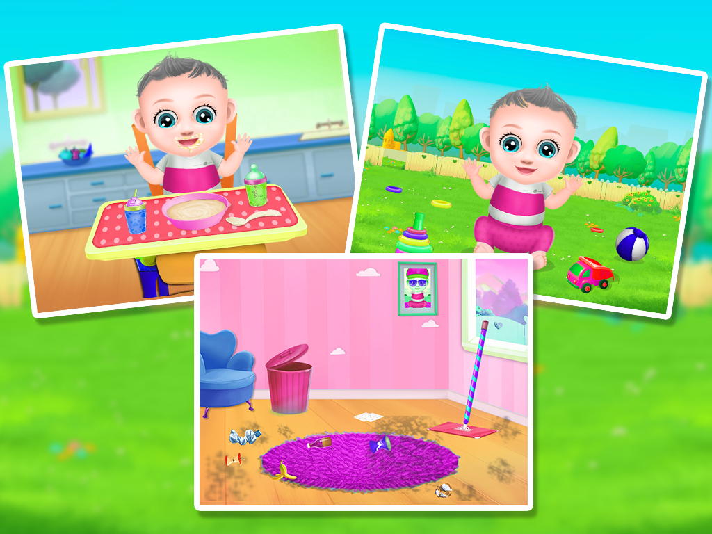 Newborn Baby care Babysitter скачать бесплатно Детские на Android из  каталога RuStore от Star Kids