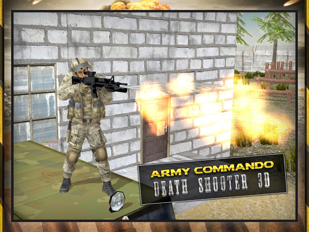 Army Commando Death Shooter 3D скачать бесплатно Шутеры на Android из  каталога RuStore от MegaByte Studios