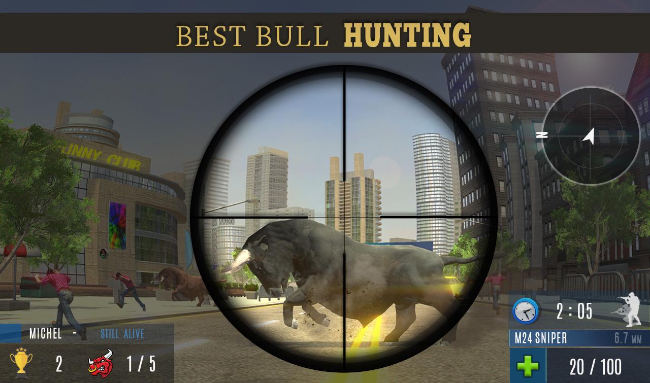 Bull Hunting скачать бесплатно Шутеры на Android из каталога RuStore от App  Twig