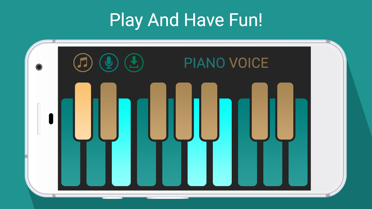 Piano Voice - Запиши и сыграй! скачать бесплатно Музыкальные на Android из  каталога RuStore от AGM Instruments