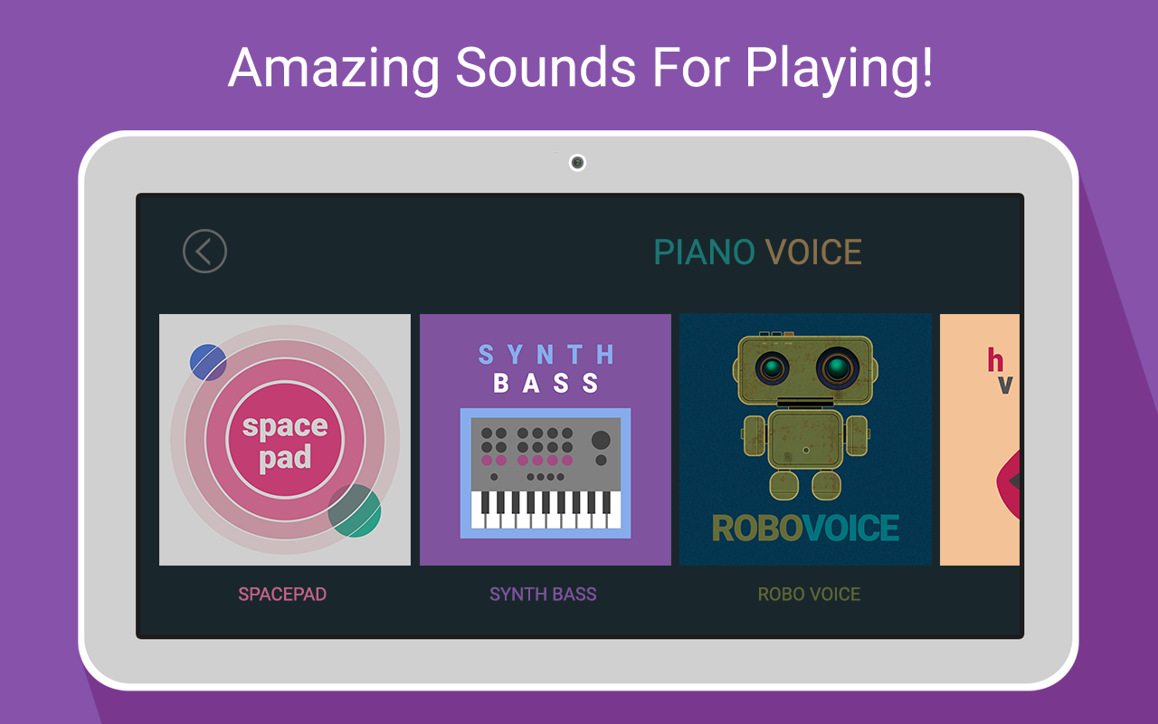 Piano Voice - Запиши и сыграй! скачать бесплатно Музыкальные на Android из  каталога RuStore от AGM Instruments