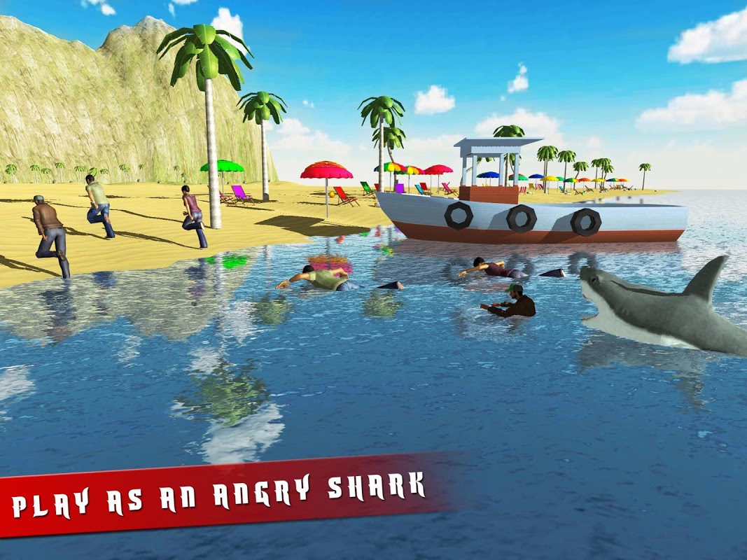 Ultimate Angry Shark Simul скачать бесплатно Симуляторы на Android из  каталога RuStore от MegaByte Studios