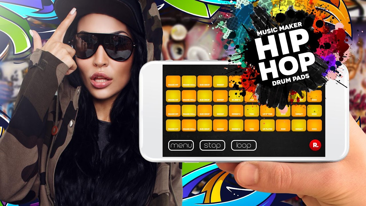 Drum pad hip-hop dj beat music creation скачать бесплатно Развлечения на  Android из каталога RuStore от Golden factory rabbits