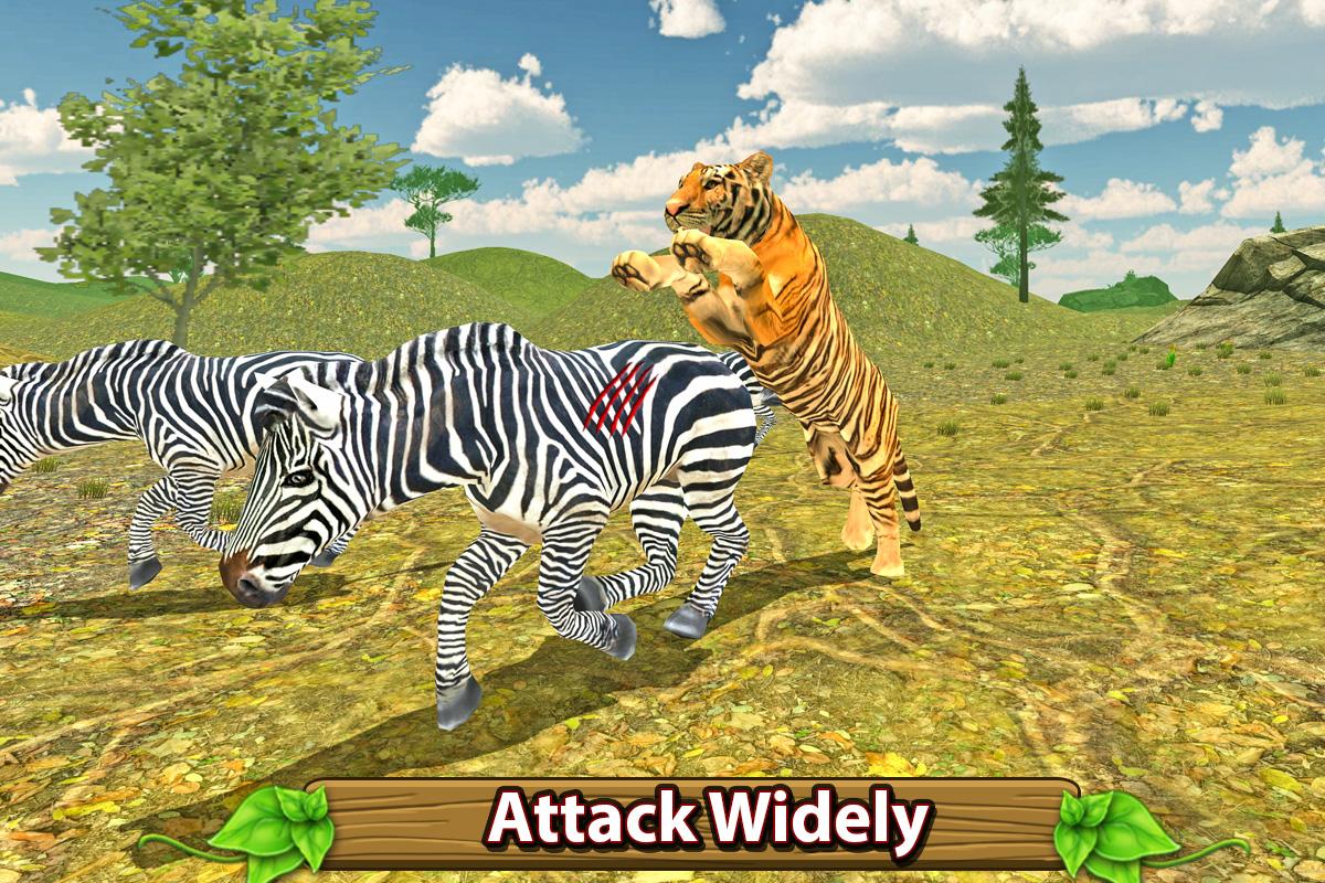 Furious Tiger Simulator скачать бесплатно Симуляторы на Android из каталога  RuStore от Tap 2 Simulate - Wild Animals Simulators