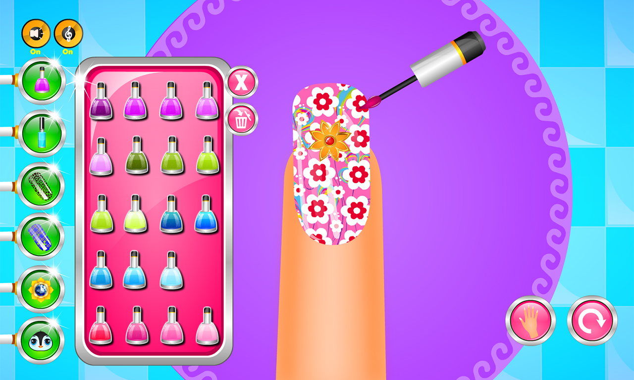 Shiny Nail Salon скачать бесплатно Детские на Android из каталога RuStore  от GameKids.pro