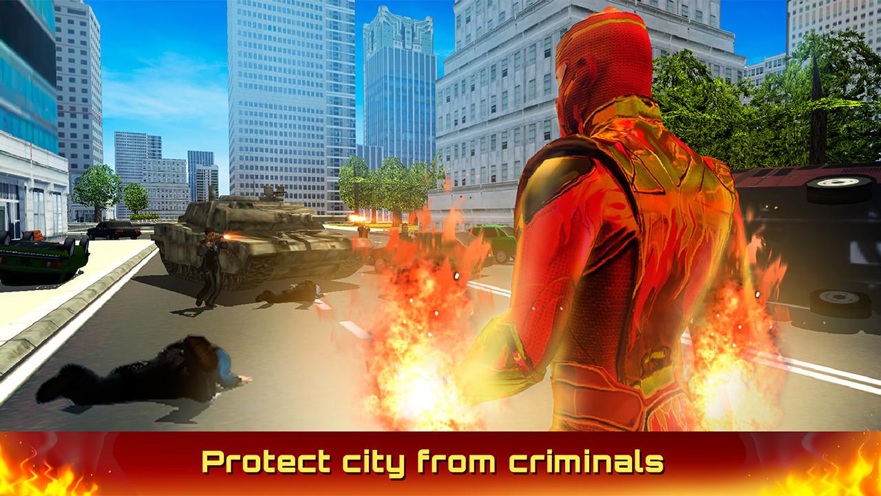 Fire Blaze Vice Town Superhero Simulator скачать бесплатно Экшен на Android  из каталога RuStore от Assassin Revenge