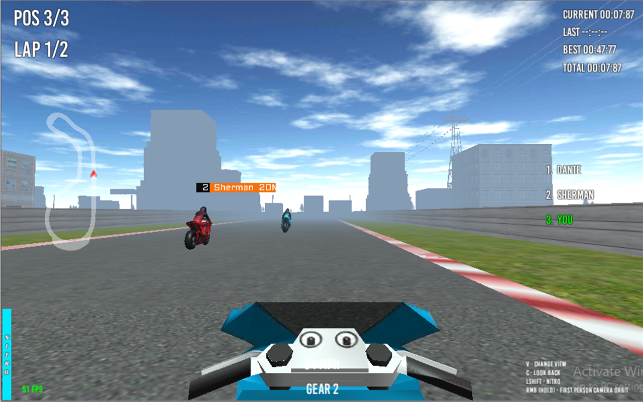 Speed Bike Racing Free скачать бесплатно Гоночные на Android из каталога  RuStore от rajkumar87