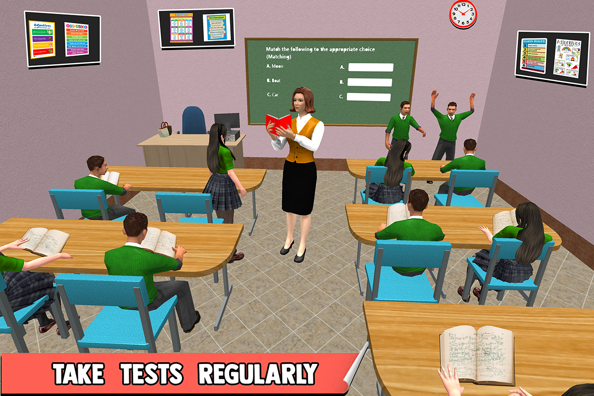 High School Teacher Simulator: Virtual School Life скачать бесплатно  Детские на Android из каталога RuStore от brainlessmagicians@gmail.com