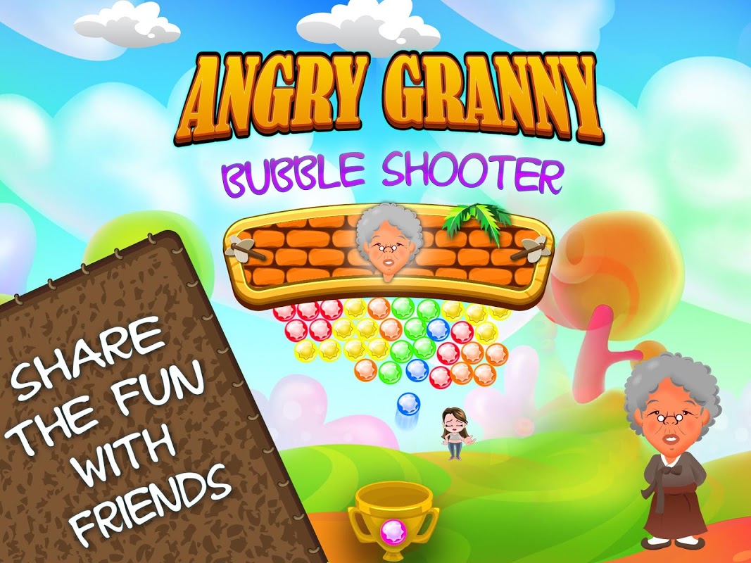 Angry Granny Bubble скачать бесплатно Казуальные на Android из каталога  RuStore от Kotchaporn Cohen