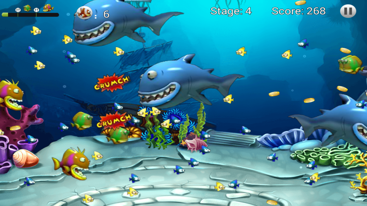 Feeding Frenzy - Eat Fish скачать бесплатно Аркады на Android из каталога  RuStore от TL Entertainment