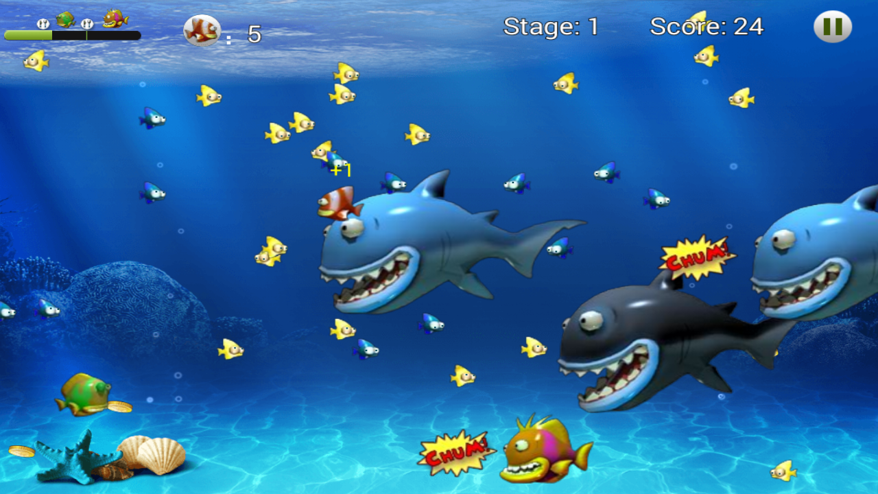 Feeding Frenzy - Eat Fish скачать бесплатно Аркады на Android из каталога  RuStore от TL Entertainment