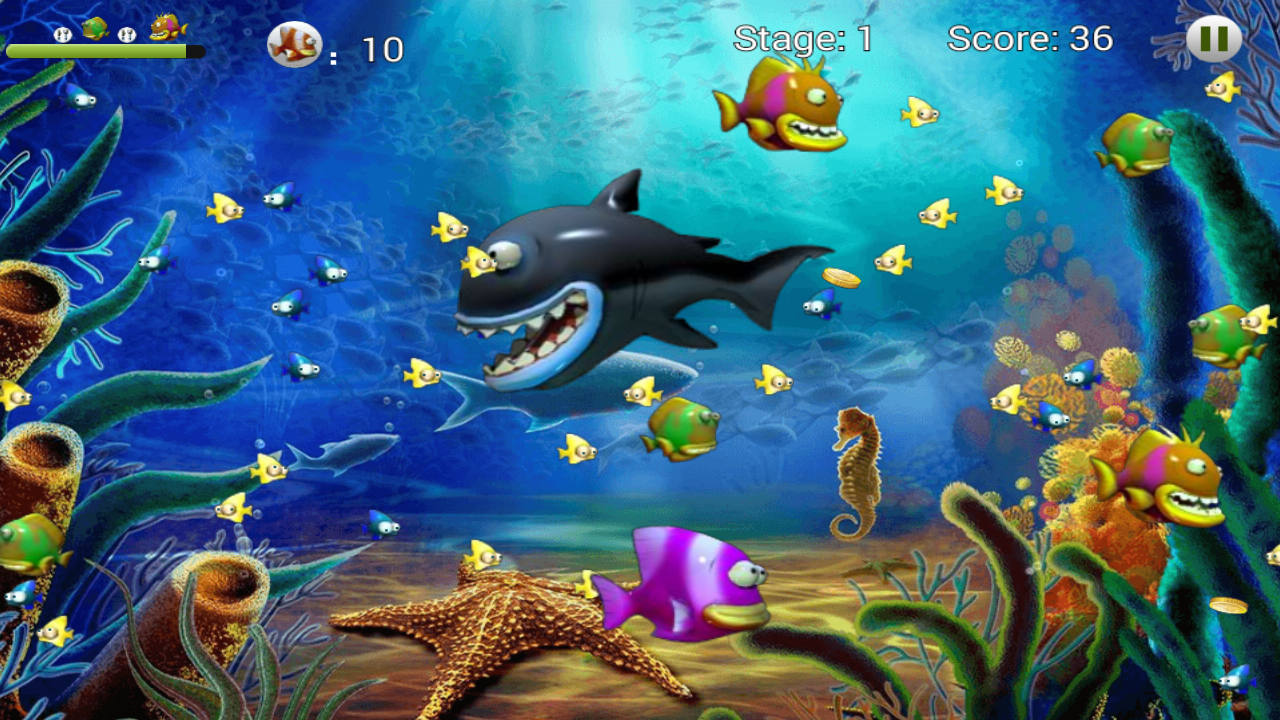 Feeding Frenzy - Eat Fish скачать бесплатно Аркады на Android из каталога  RuStore от TL Entertainment