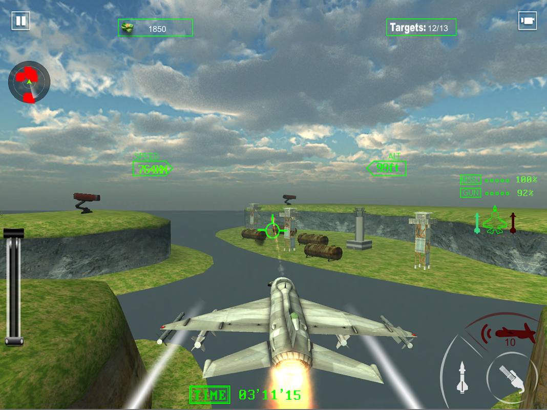 Air Force Jet Fighter Combat скачать бесплатно Экшен на Android из каталога  RuStore от Games Gear Studio Limited