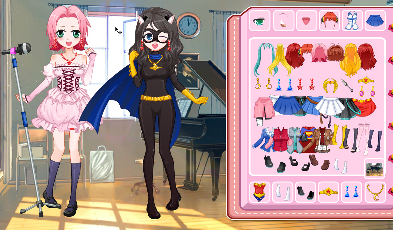 Cosplay Girls, Anime Dress Up Game скачать бесплатно Детские на Android из  каталога RuStore от bweb media