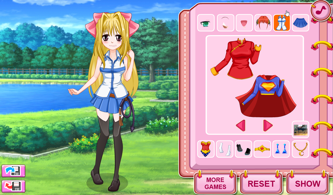 Cosplay Girls, Anime Dress Up Game скачать бесплатно Детские на Android из  каталога RuStore от bweb media